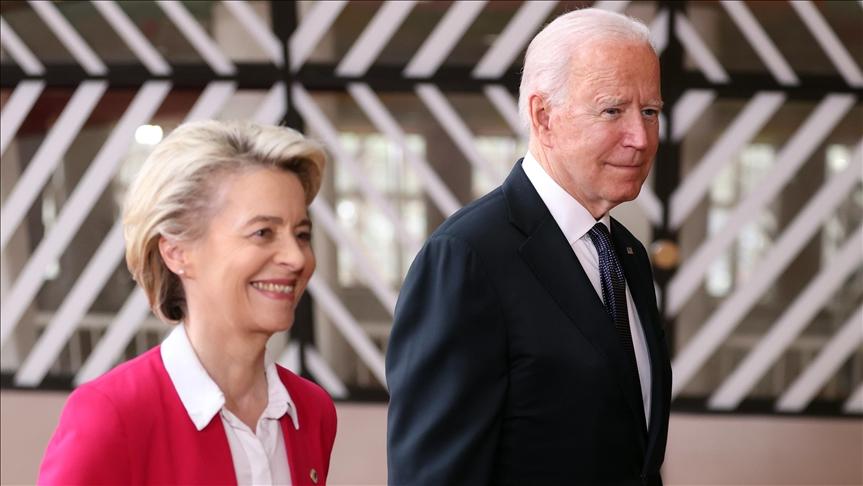 Ursula von der Leyen and Joe Biden - Avaz