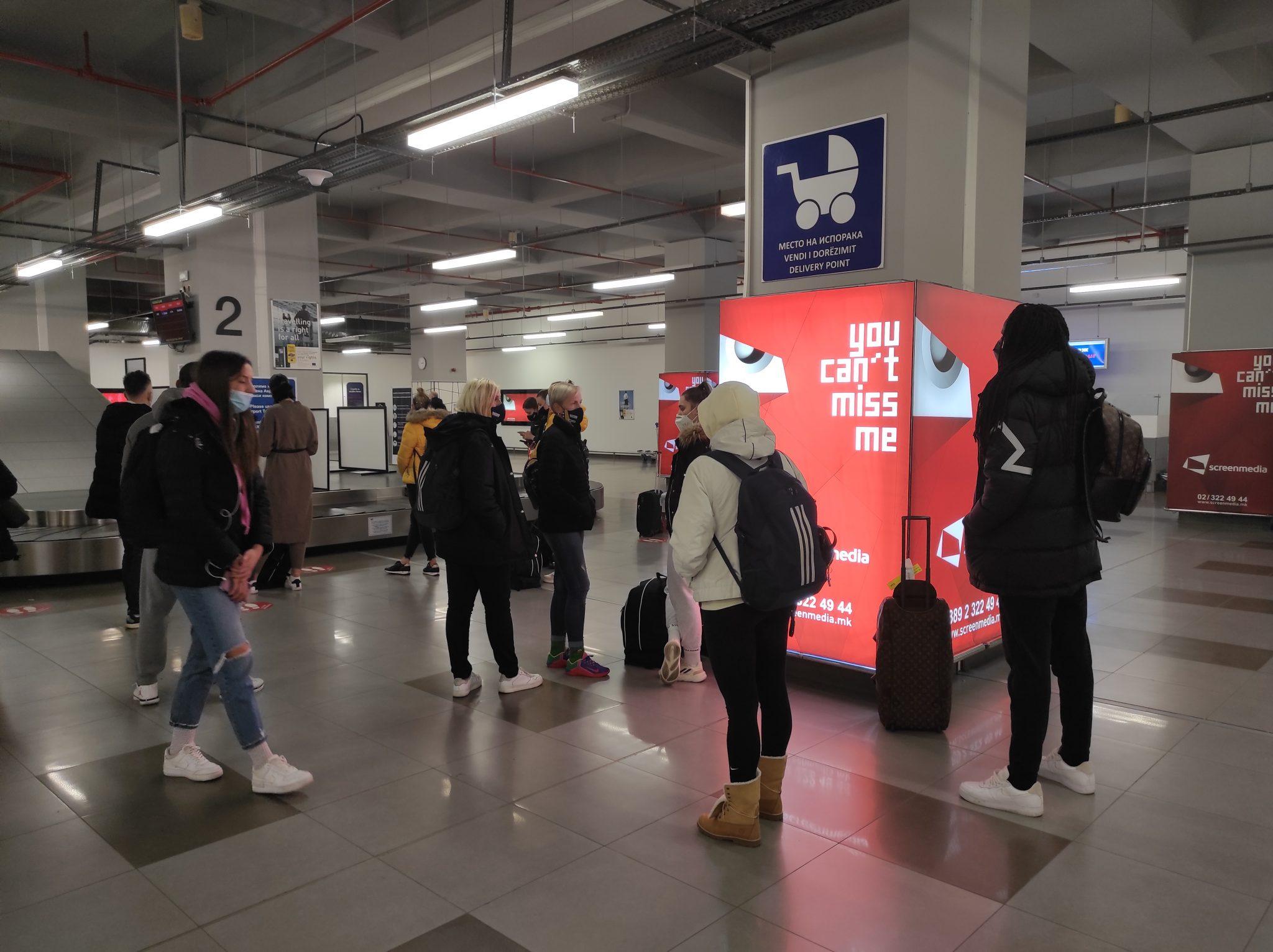 Košarkašice na aerodromu danas - Avaz