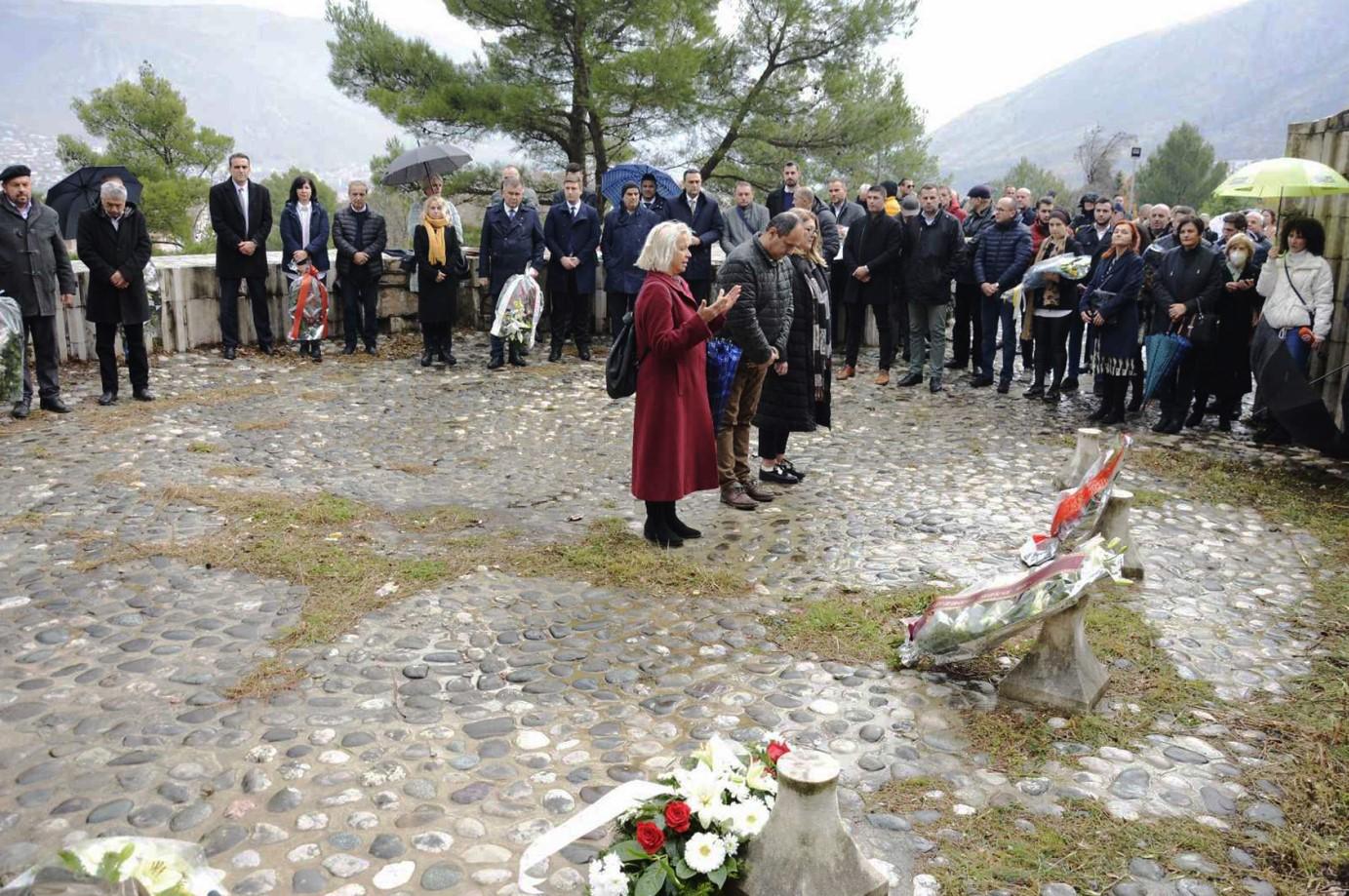 Dan državnosti na Partizanskom spomen-groblju u Mostaru