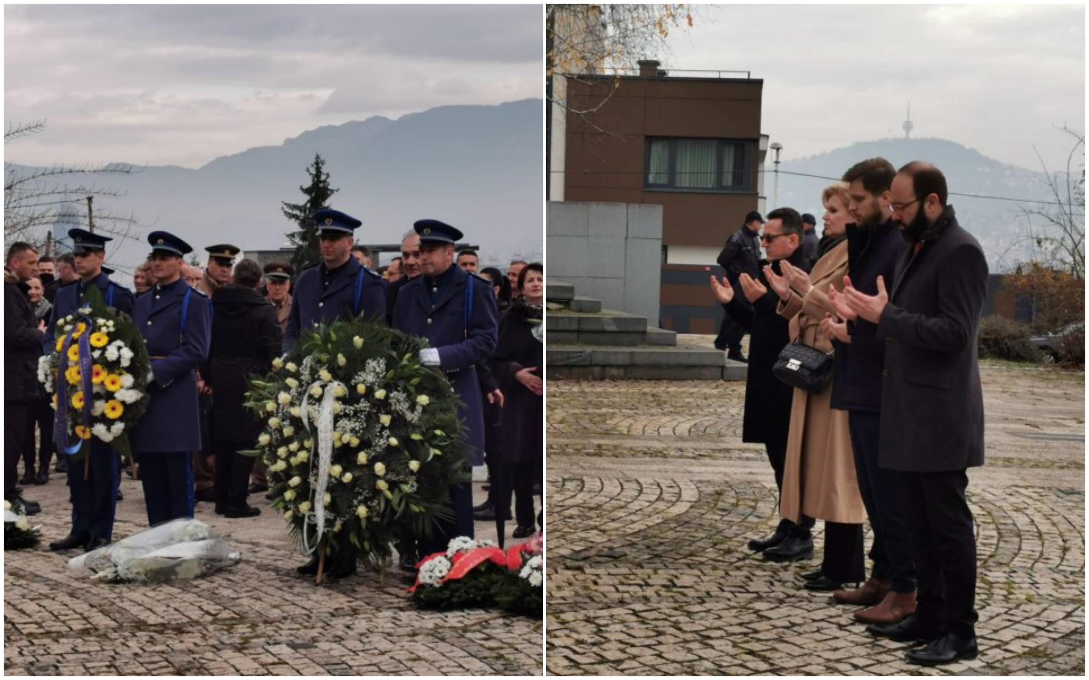 Na spomen-parku "Vraca" položeno cvijeće povodom Dana državnosti Bosne i Hercegovine