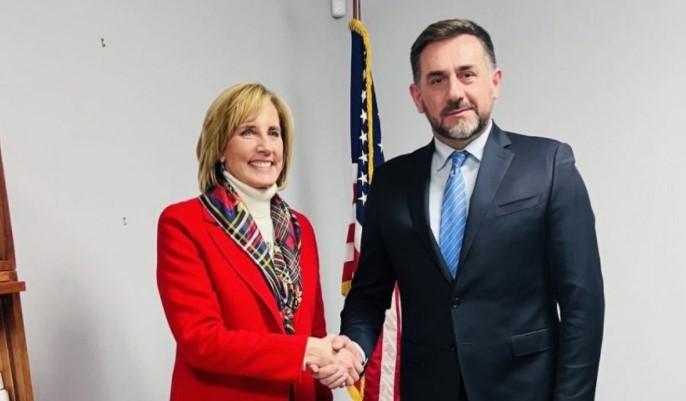 Ramić razgovarao s američkom kongresmenkom Klaudijom Tenej