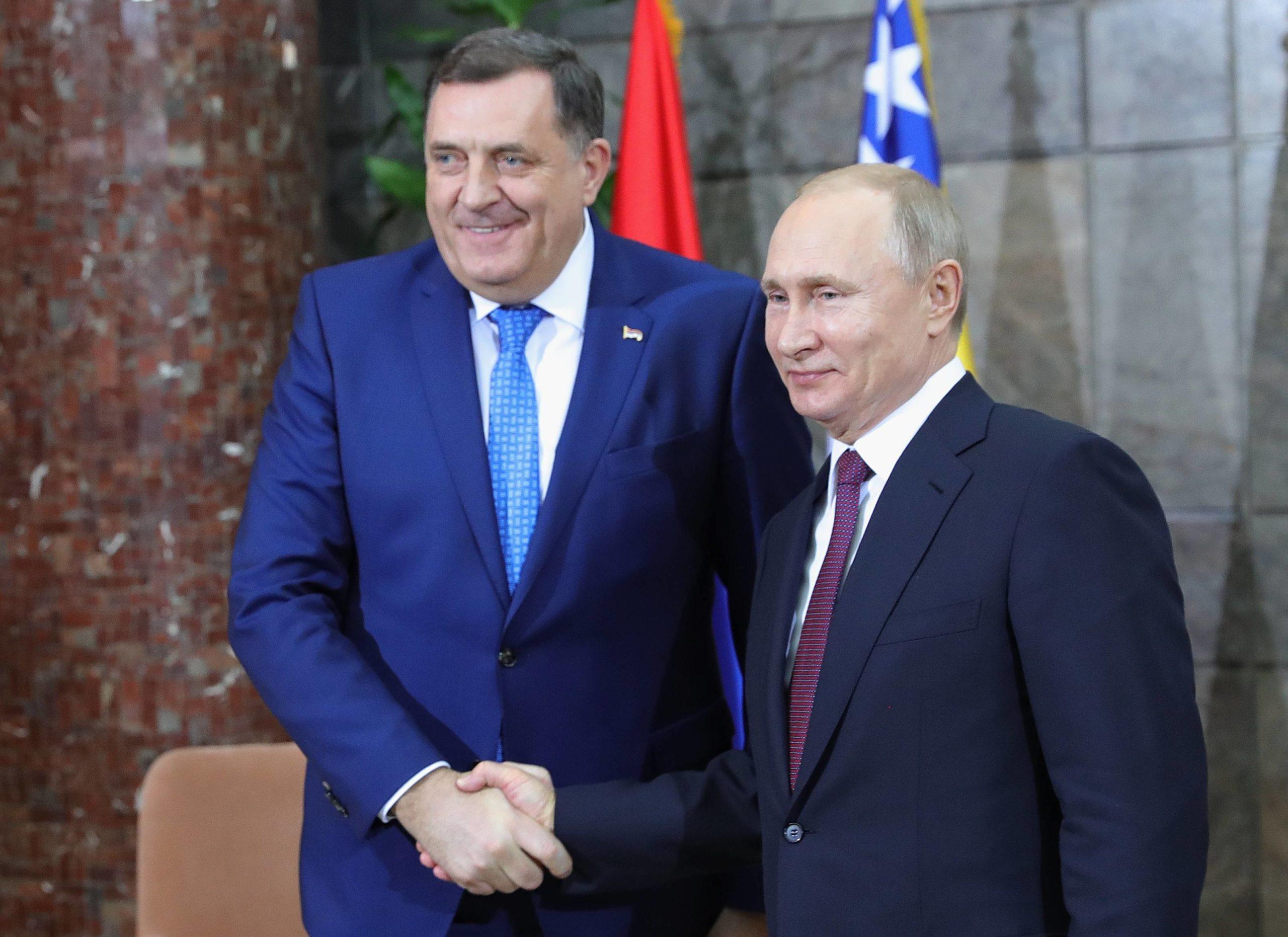 Dodik danas putuje u Moskvu, sastaje se s Putinom
