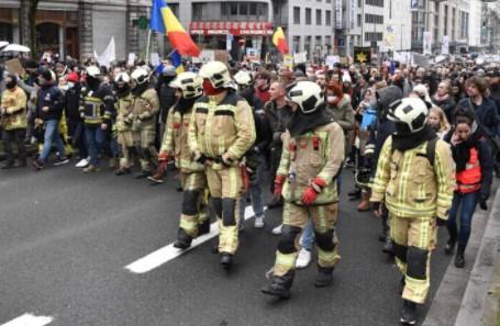 Protesti u Belgiji - Avaz