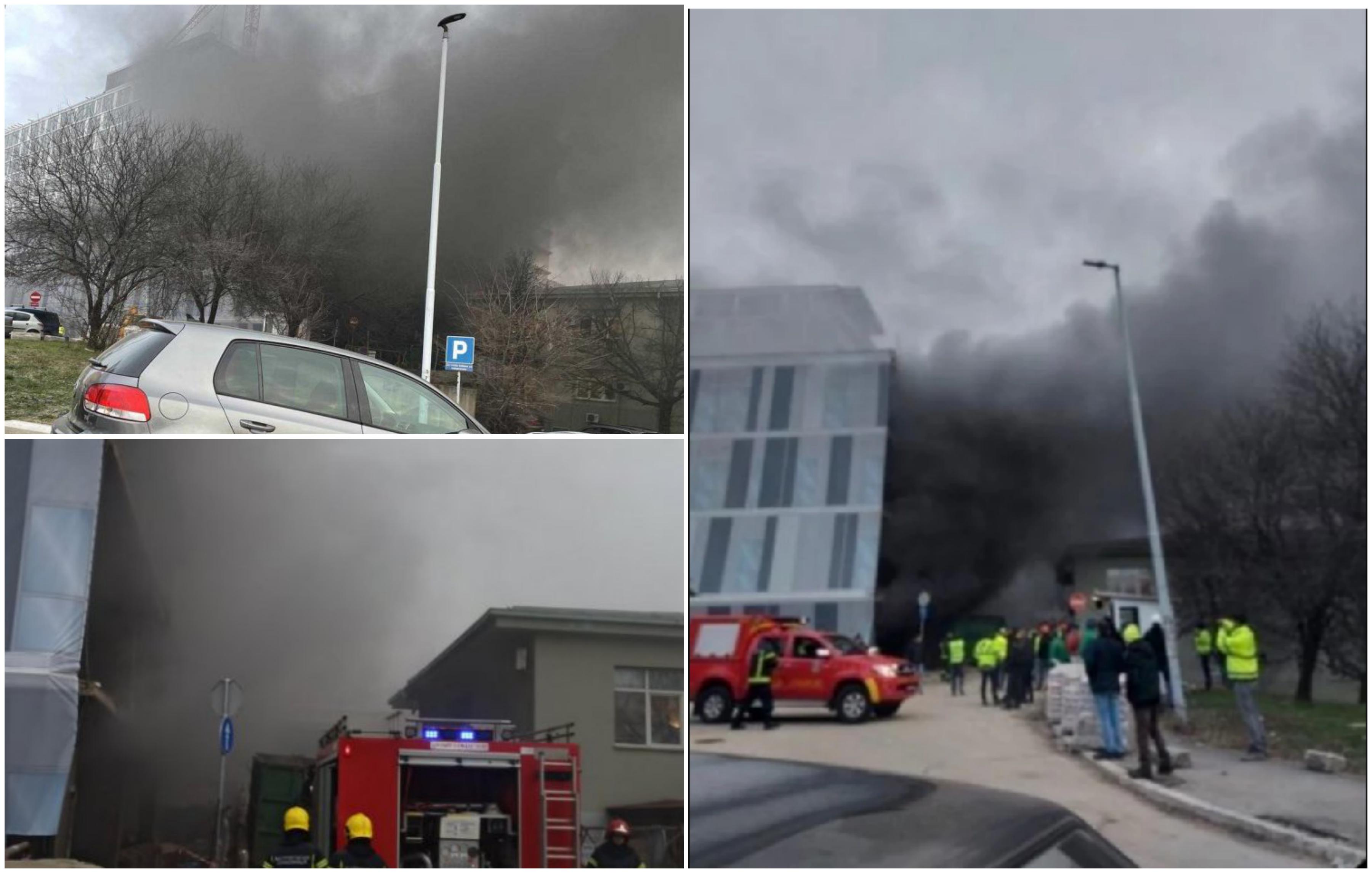 Gori Klinički centar Srbije, nema povrijeđenih