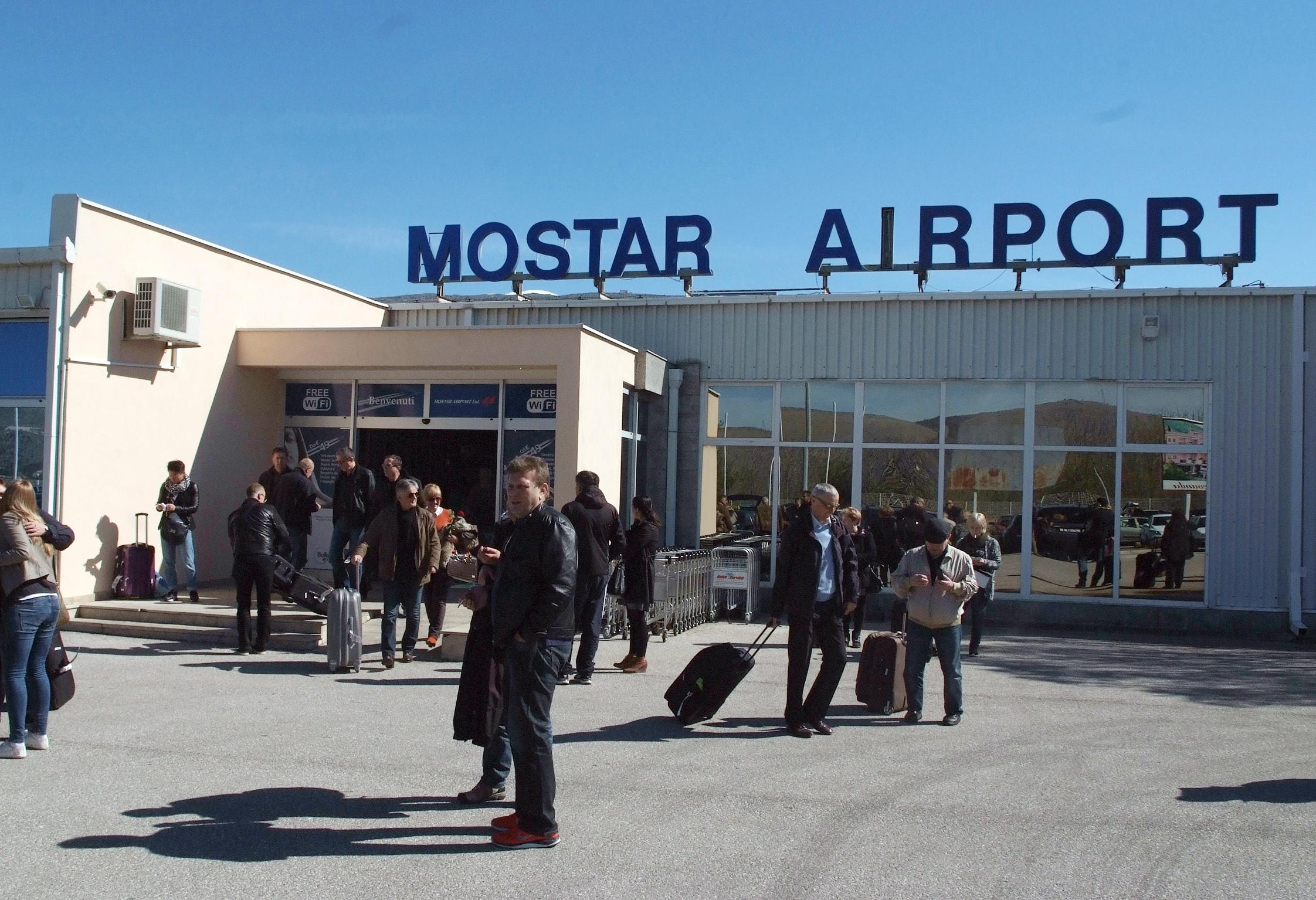 Kroz Aerodrom u Mostaru u ovoj godini prošla samo 1.944 putnika