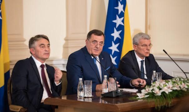 Predsjedništvo BiH: Željko Komšić, Milorad Dodik i Šefik Džaferović - Avaz