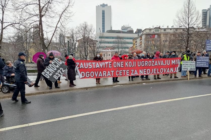 Protesti ispred OHR-a - Avaz