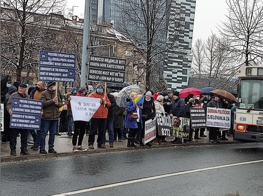 Protesti ispred OHR-a - Avaz