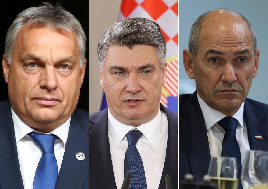 Orban, Milanović i Janša - Avaz