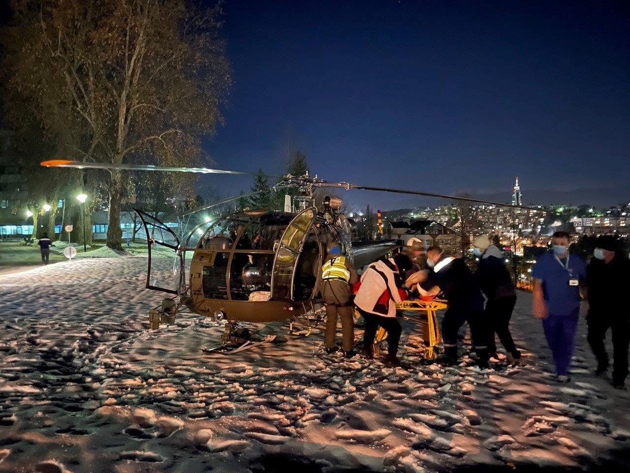 Ništa bez EUFOR-a: Uspješna helikopterska evakuacija teško povrijeđenih planinara sa Bjelašnice