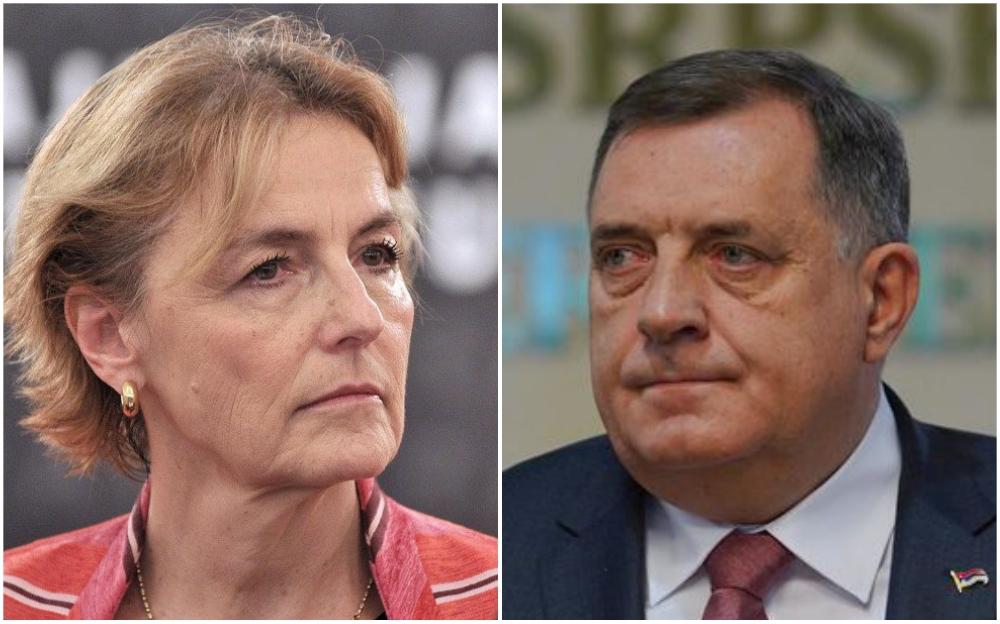 Vesna Pusić i Milorad Dodik - Avaz