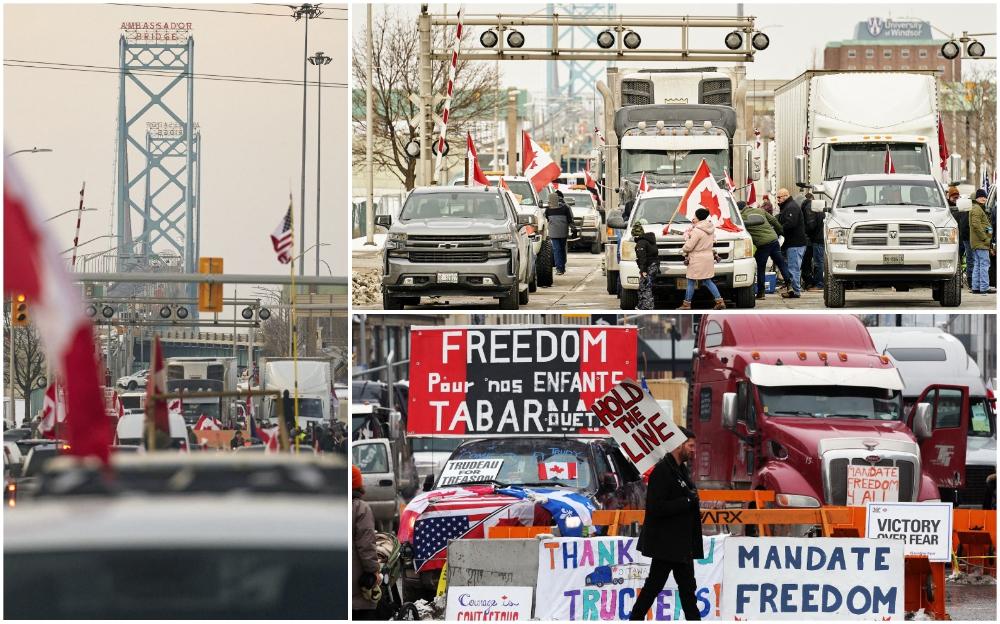 Kamioni u Kanadi i dalje na ulicama: Vozači protiv vakcinacije