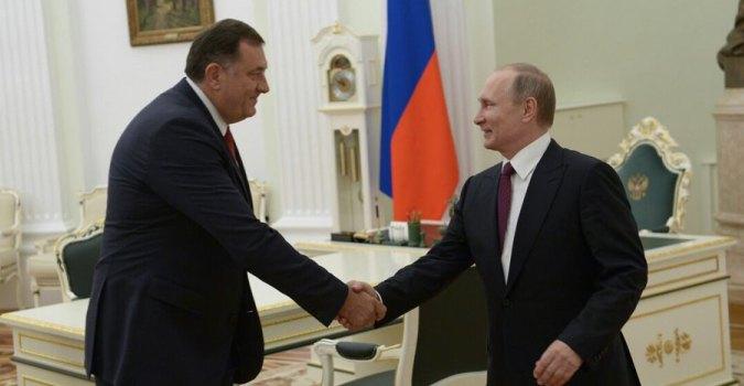 Milorad Dodik i Vladimir Putin - Avaz