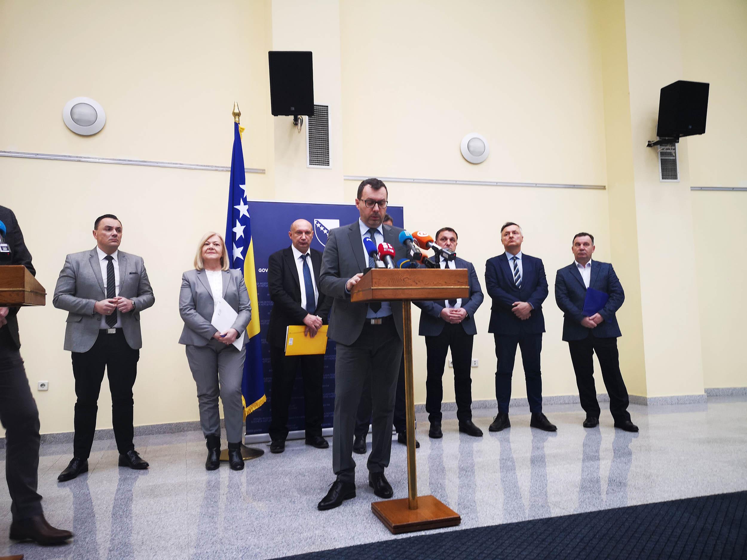 S današnje pres-konferencije - Avaz