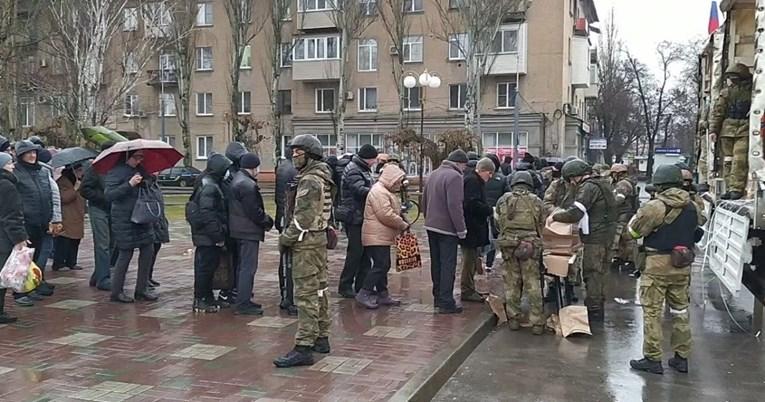 Ruske snage u prvim danima invazije okupirale su Melitopolj, grad na jugoistoku Ukrajine - Avaz