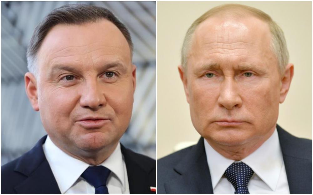 Andžej Duda i Vladimir Putin - Avaz