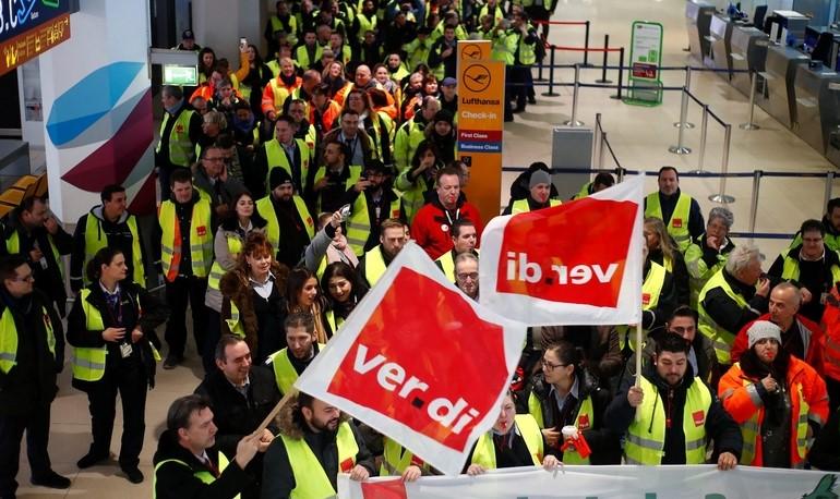 Štrajk radnika na njemačkim aerodromima: Traže veće plaće
