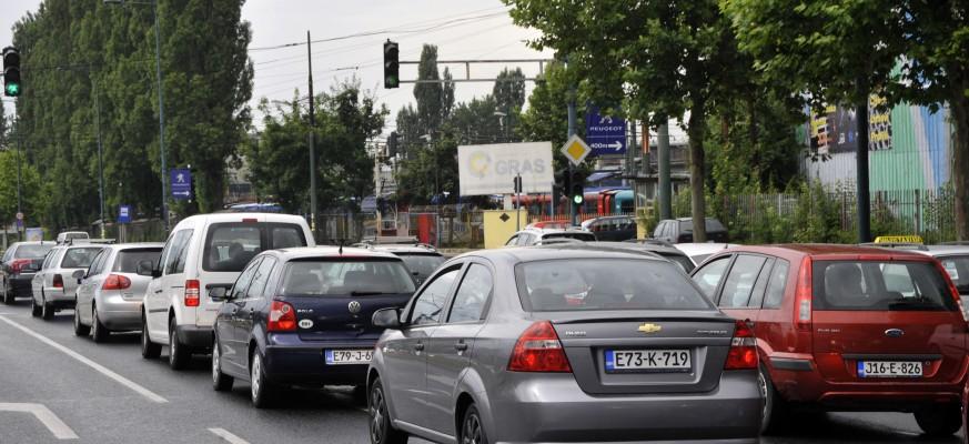 Saobraćajne gužve u blizini gradskih centara