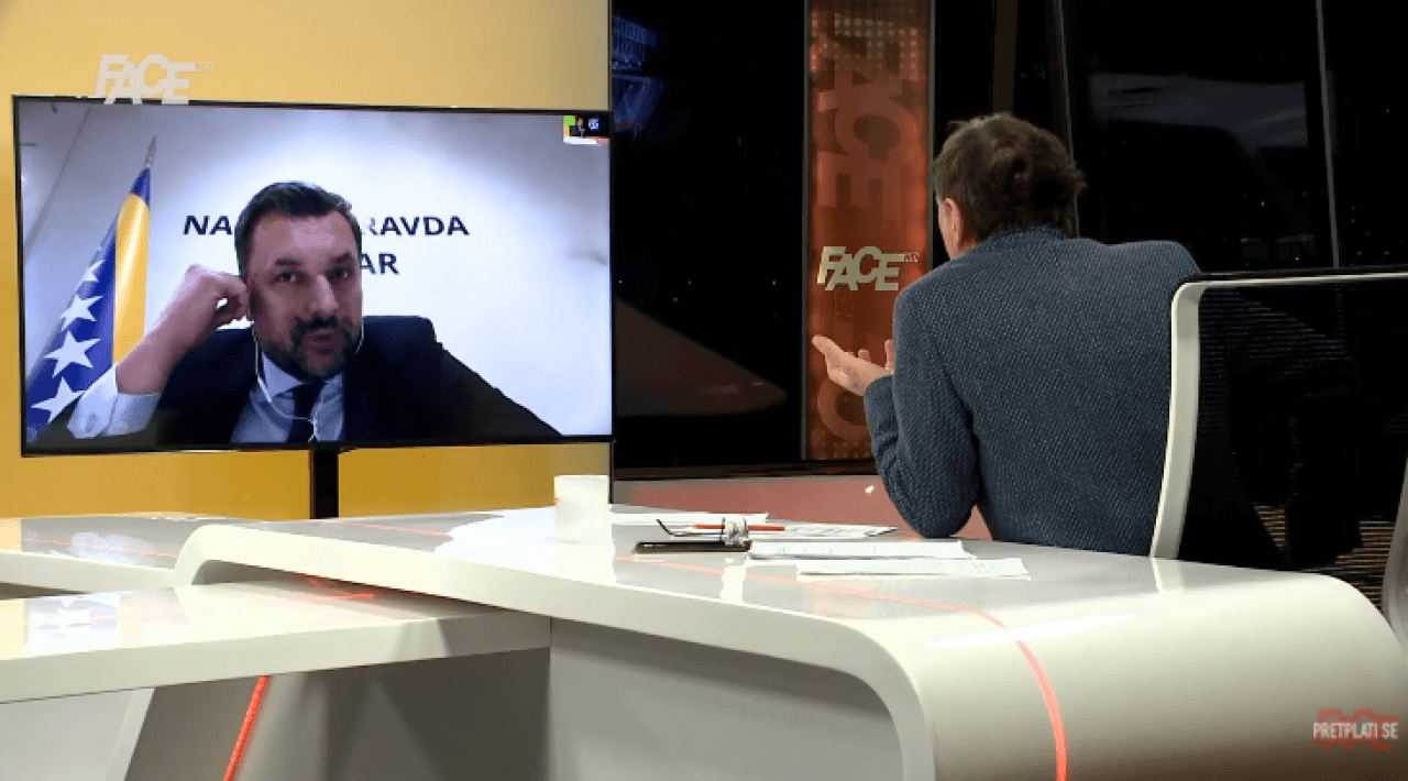 Konaković u "Centralnom dnevniku": Čović uzima deset puta više nego što mu pripada