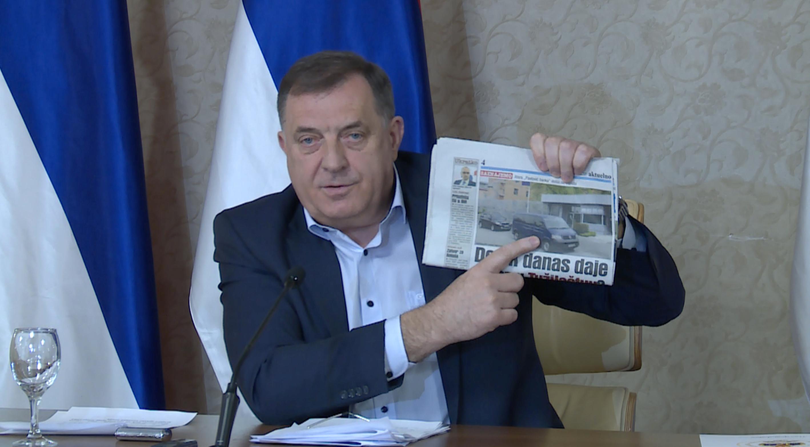 Dodik:  Nije svjedok nego osumnjičeni - Avaz