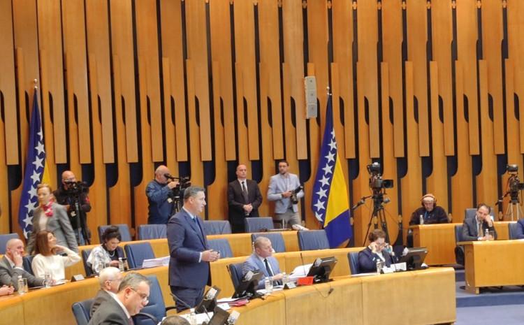 HDZ i delegati iz reda srpskog naroda glasali protiv usklađivanja stavova BiH sa EU o ruskoj agresiji