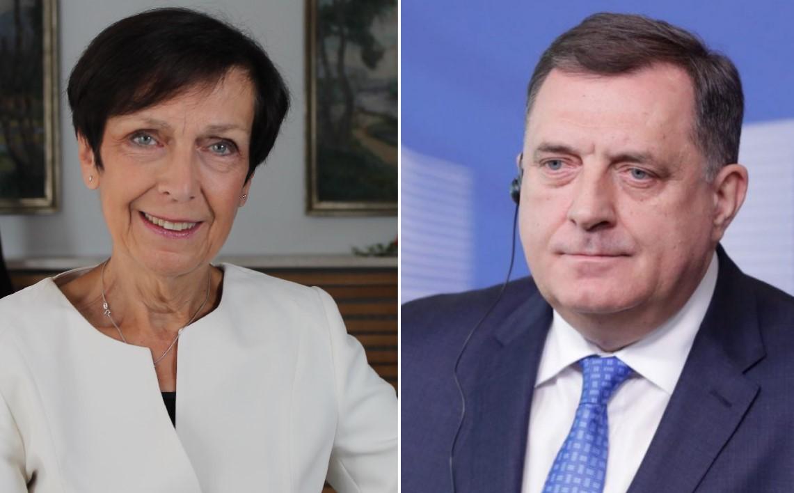 Margret Uber i Milorad Dodik - Avaz