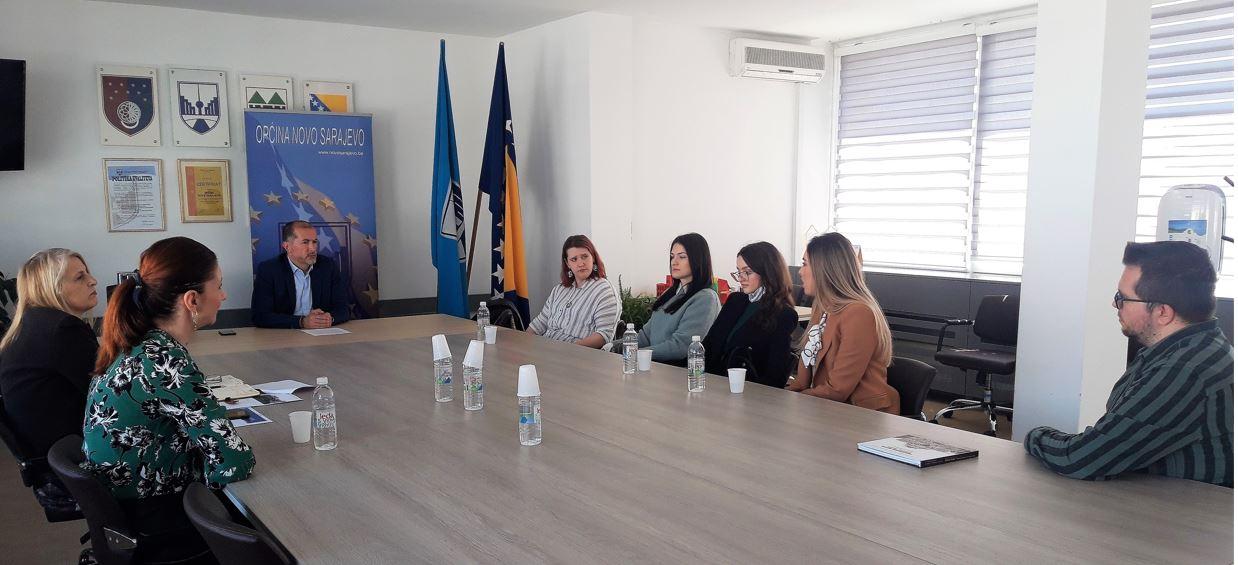 Načelnik Tanović ugostio studenti - Avaz