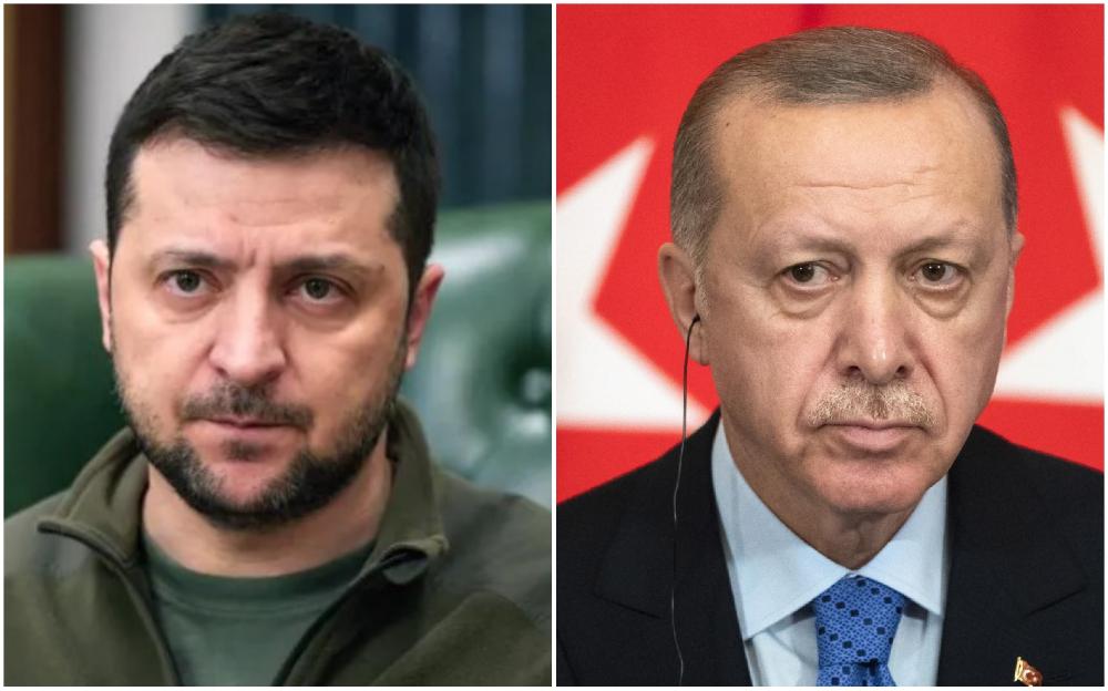 Volodimir Zelenski i Redžep Tajip Erdoan - Avaz