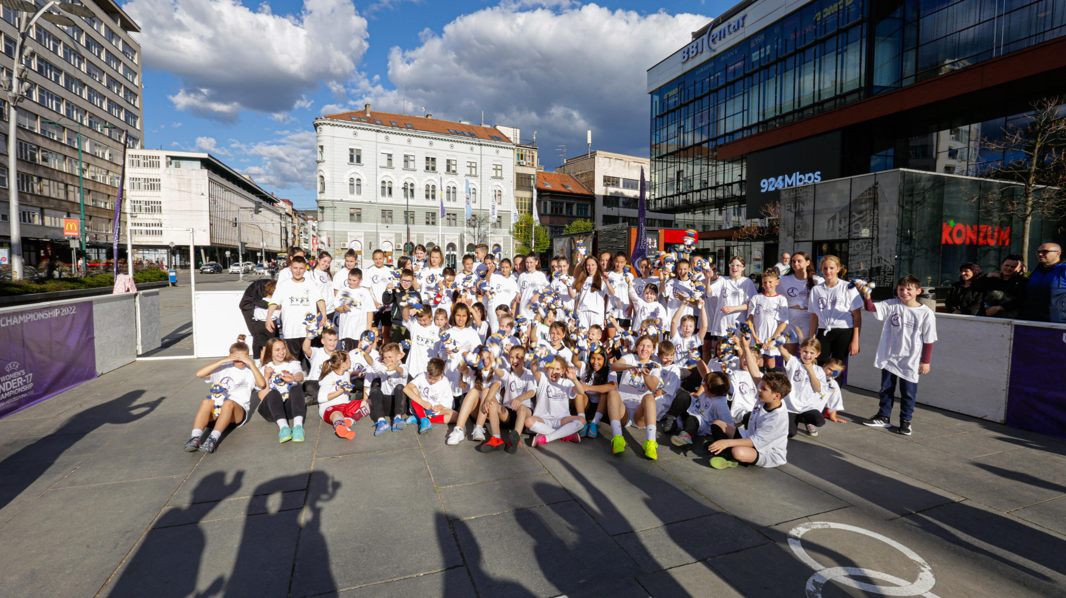 Festivalsko raspoloženje u Sarajevu uoči Eura WU-17