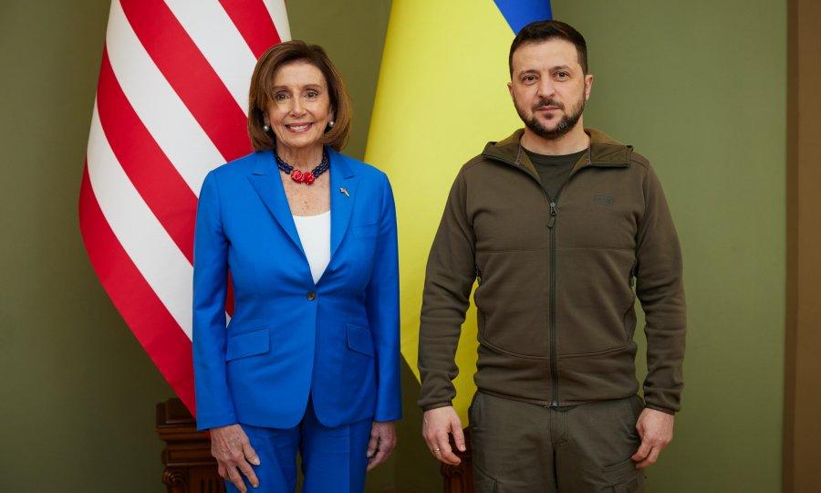 Nensi Pelosi i Volodimir Zelenski - Avaz