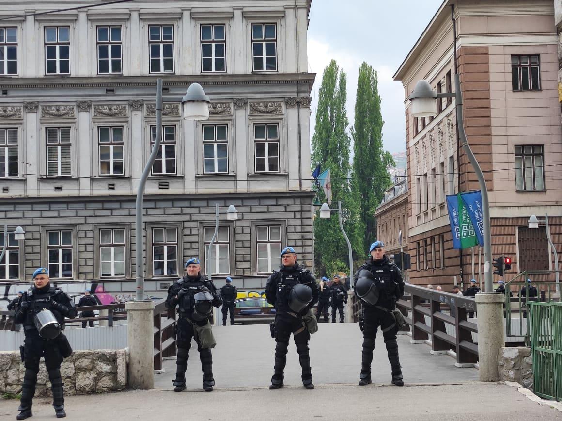 Iz MUP-a KS za "Avaz": Skup u Dobrovoljačkoj prošao bez ijednog incidenta