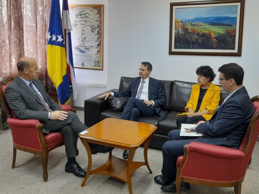 Salkić se sastao sa ambasadorom Rumunije u Bosni i Hercegovini