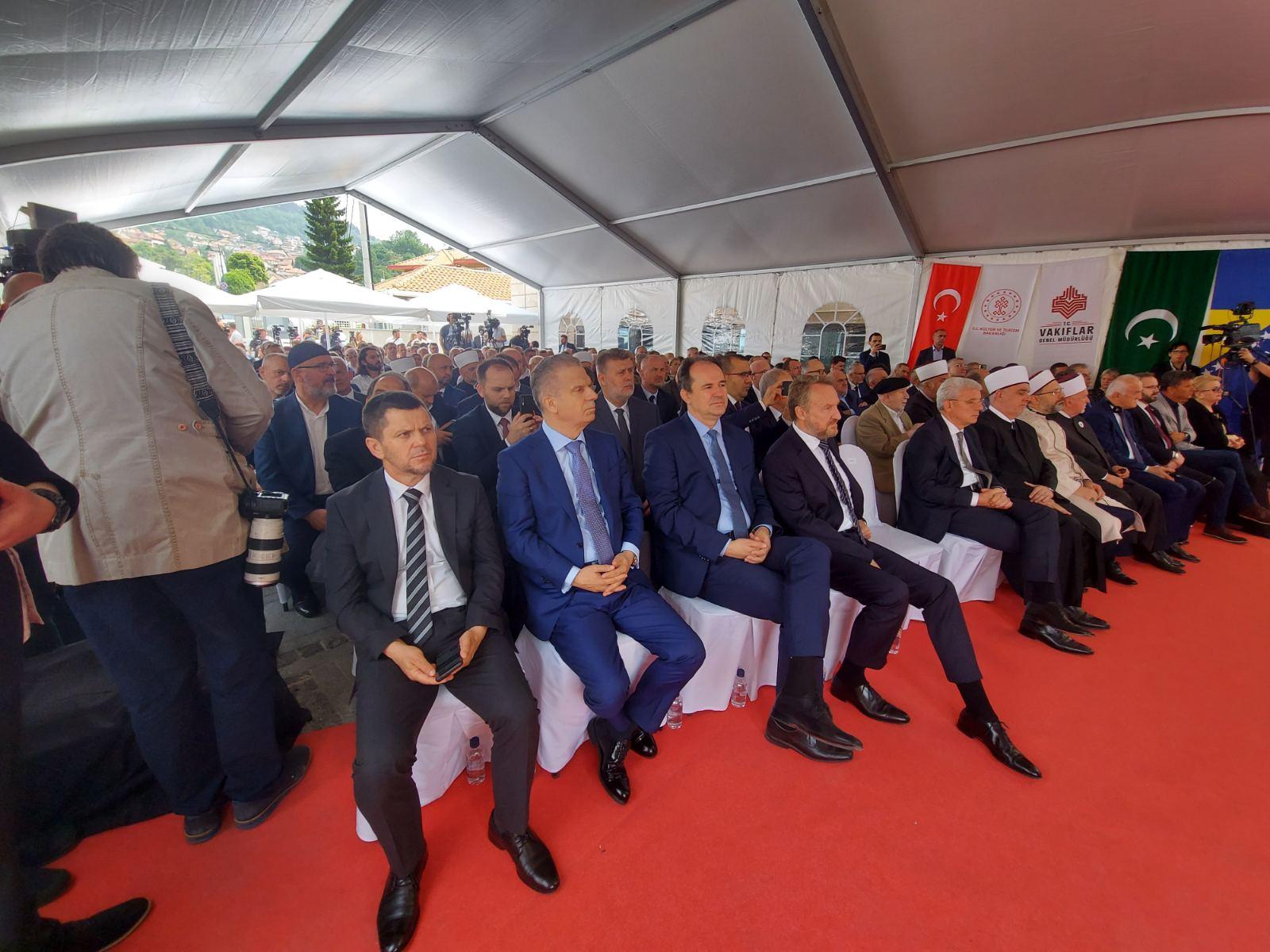 Zajimović, Radončić, Softić, Izetbegović na otvaranju Upravne zgrade Rijaseta IZBiH - Avaz