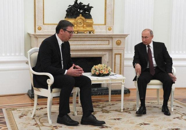 Vučić i Putin: Obavili telefonski razgovor - Avaz