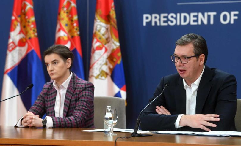 Ana Brnabić i Aleksandar Vučić - Avaz