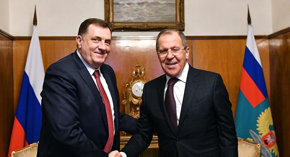 Milorad Dodik i Sergej Lavrov, sa ranije održanog susreta - Avaz