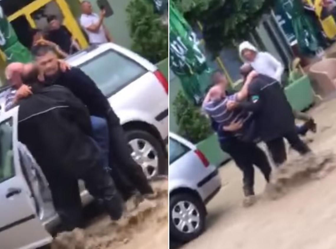 Video / Policajci u Čeliću spašavali građane iz vodene bujice