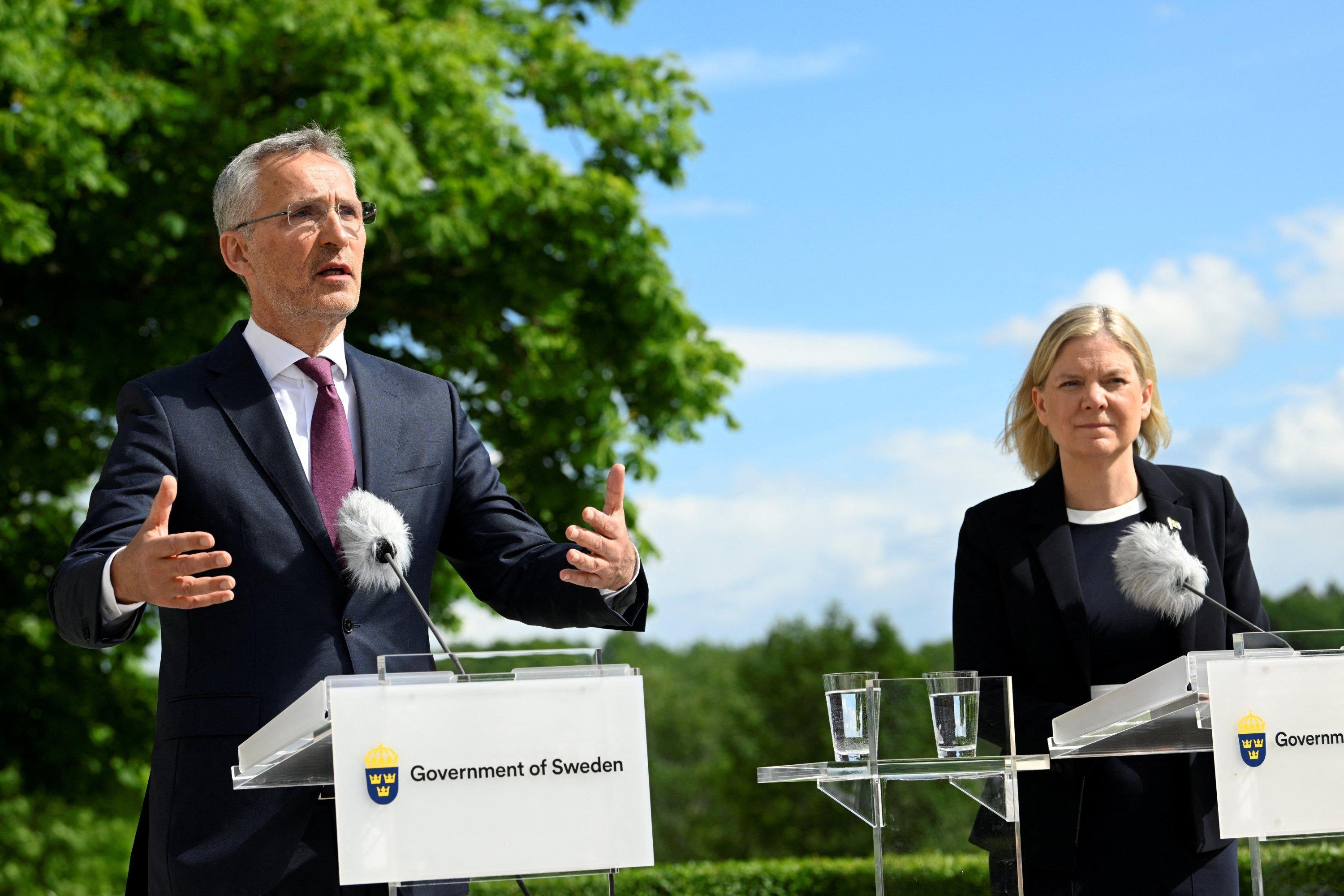 Jens Stoltenberg i Magdalena Anderson - Avaz