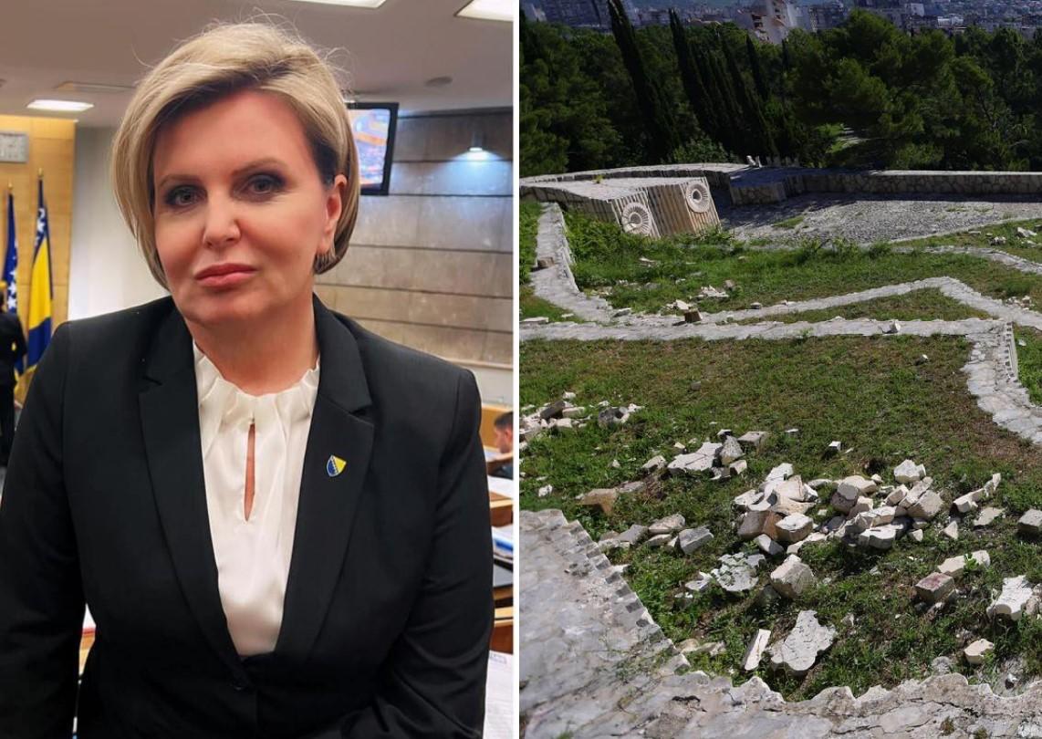 Prašović-Gadžo: Sistemski riješi pitanje osiguranja ovog nacionalnog spomenika - Avaz