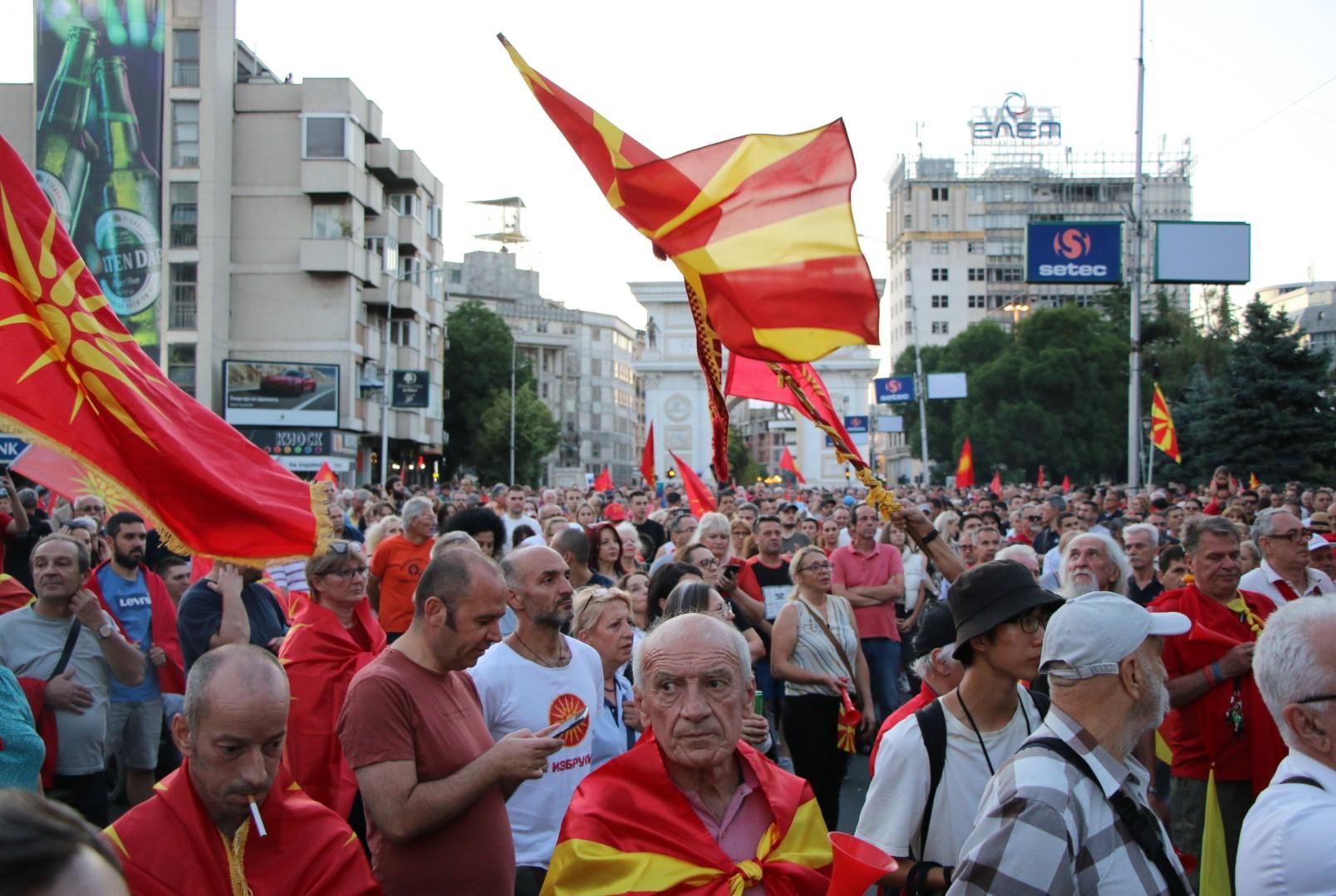 Nastavljeni protesti u Skoplju - Avaz