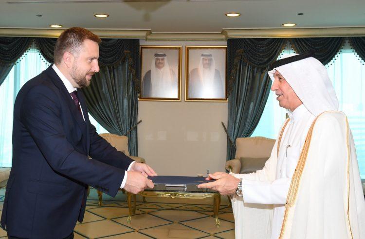 Abdulah Skaka predao akreditivna pisma ministru vanjskih poslova Katara