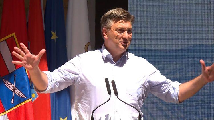 Plenković: Protesti u Sarajevu su grozni i neprihvatljivi, dokaz da je Pelješki most nužan