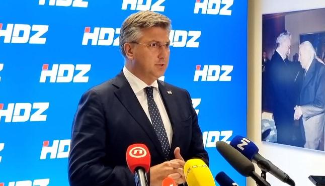 Plenković: Zgrozila me agresivna izjava Izetbegovića