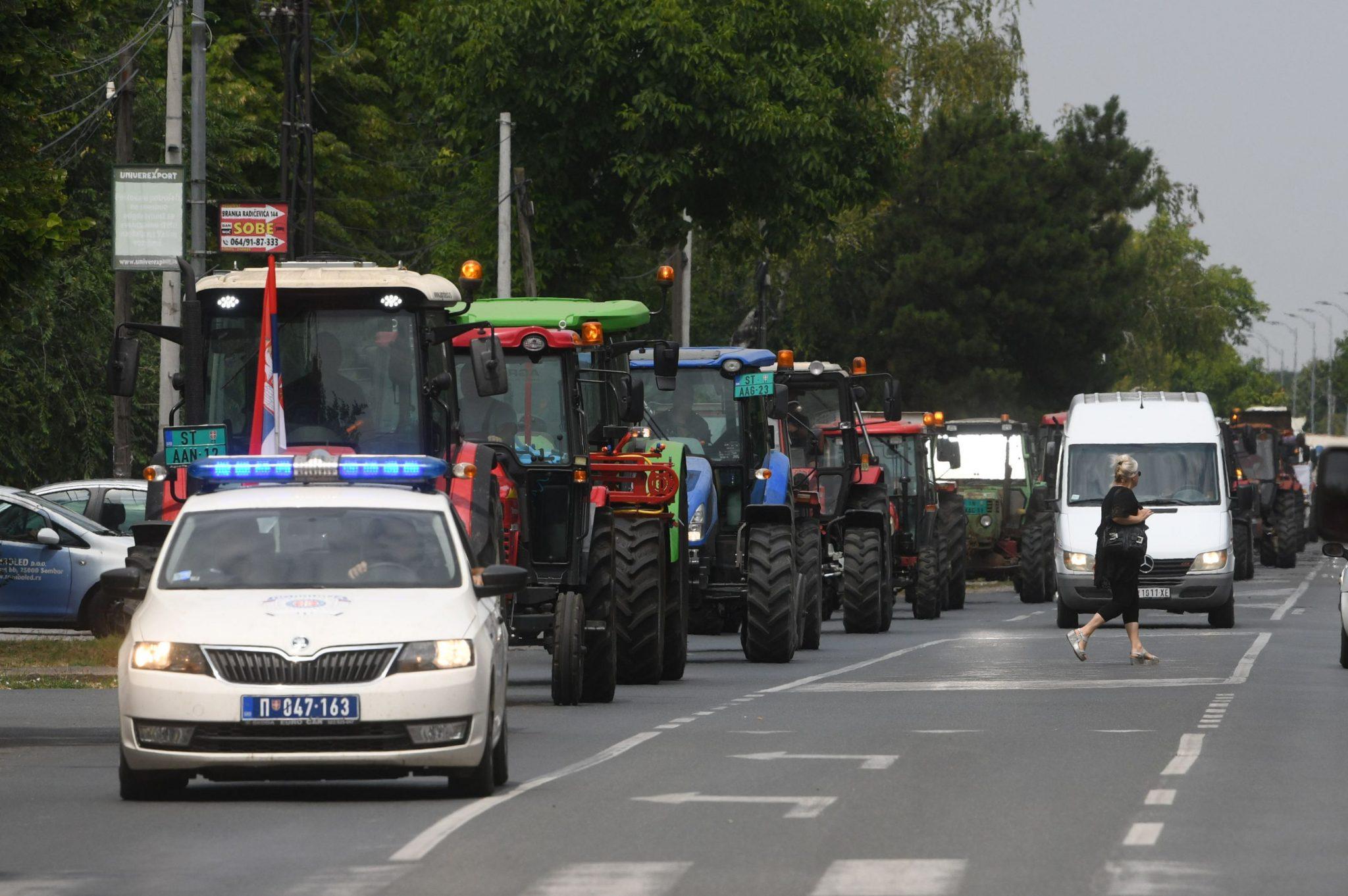 Protesti poljoprivrednika u gradovima širom Srbije: Ako Vlada ne ispuni zahtjeve, sljedeća destinacija je Skupština