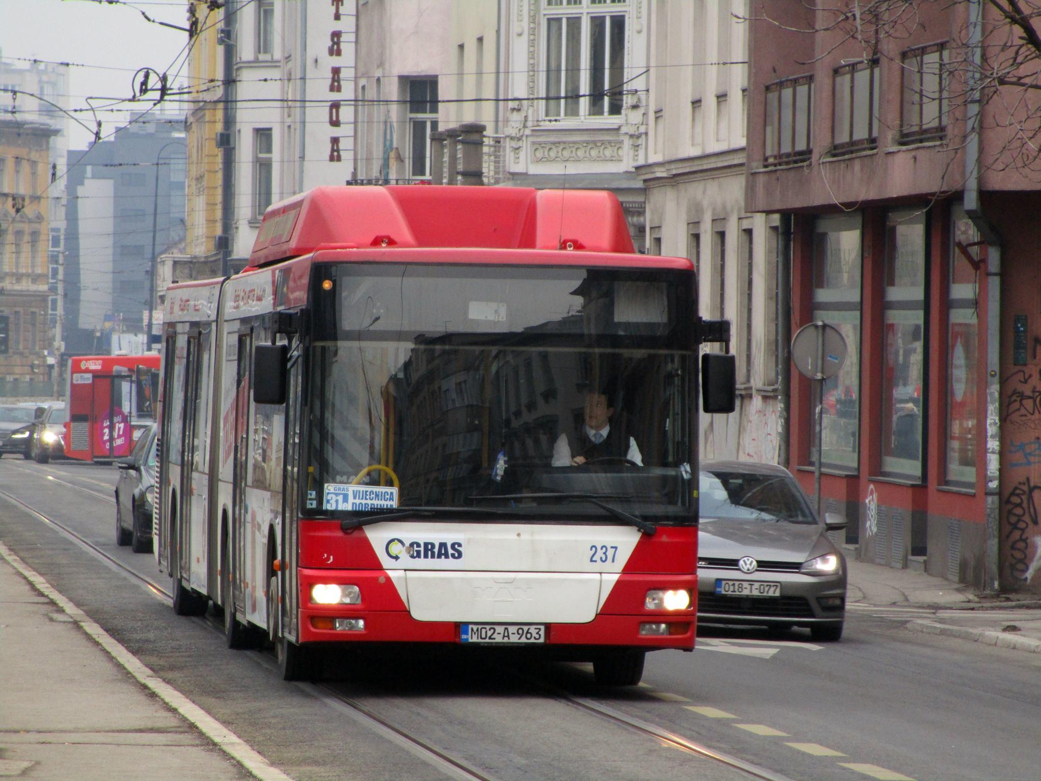 Autobuske linije Vijećnica – Dobrinja i Vijećnica – Ilidža radit će produženo