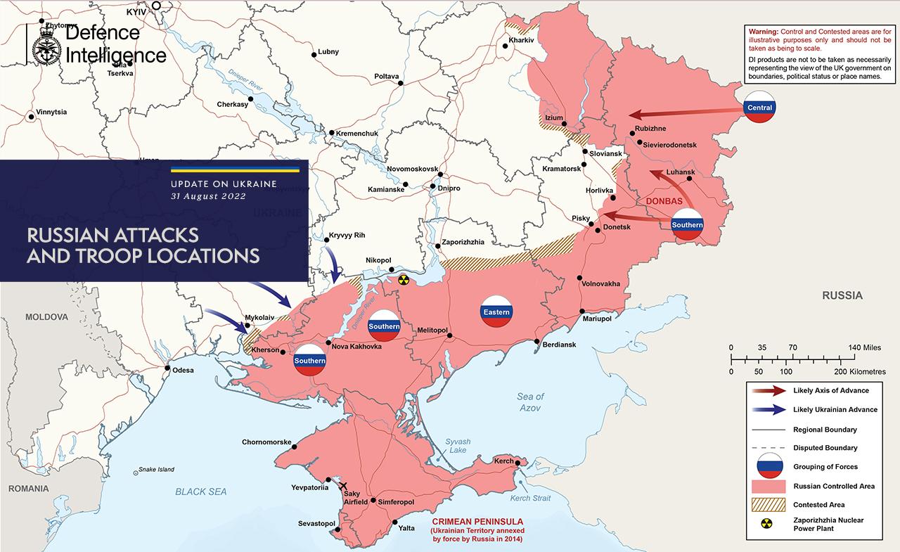 Ovo je nova mapa napada na Ukrajinu: Evo šta su sve Rusi zauzeli