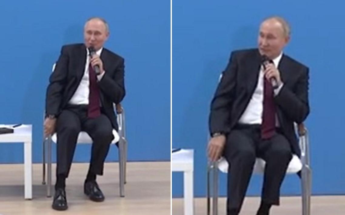 Ponovo se priča o Putinovom zdravlju: Tokom govora nije mogao da smiri svoja stopala
