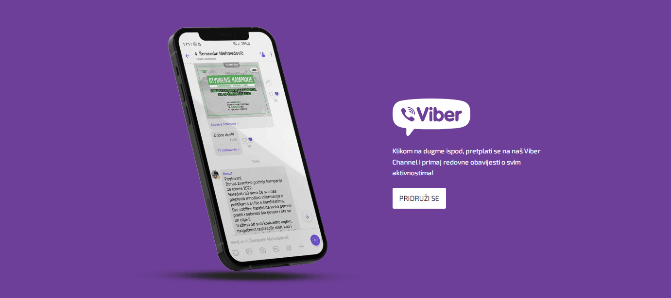 Viber zajednica Šemsudina Mehmedovića - Avaz