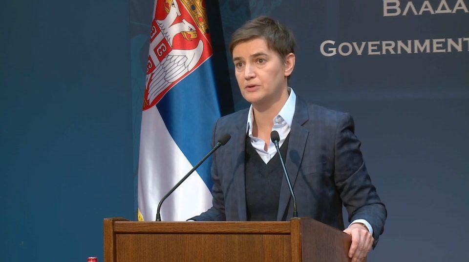 Brnabić: Privedene su 64 osobe, bilo je oko 5.200 policajaca