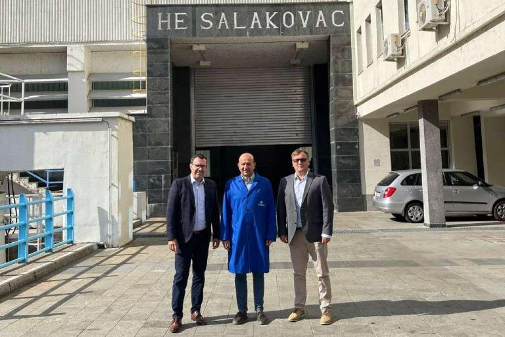 Džindić visiting HPP Salakovac on Neretva - Avaz